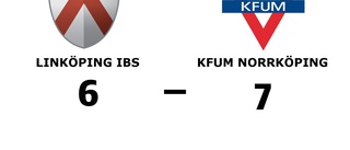 KFUM Norrköping tog bonuspoängen borta mot Linköping IBS