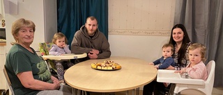 Utvisningshot och oklarhet för ukrainska familjen - bor sex personer i ett rum