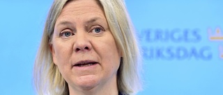 Andersson öppnar för mer vapen till Ukraina