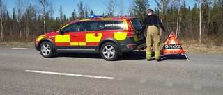 Just nu: Bilarna totalförstörda