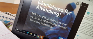 SD: "Islamister flyr Åtvidaberg efter vår påtryckning"