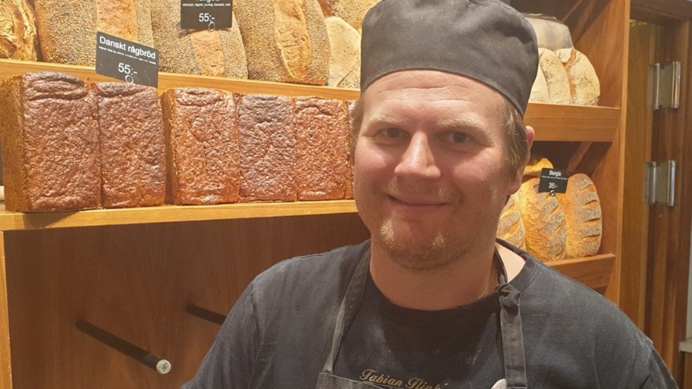 Fabian Flink har drivit bageri i Enköping sedan 2006.