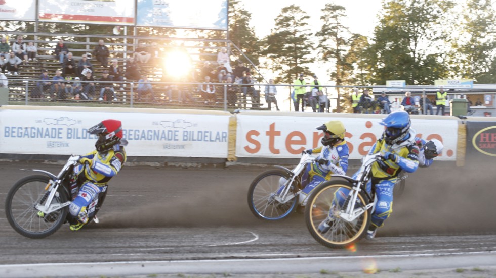 Västervik Speedway tar emot Smederna på Hejla Arena i Bauhausligans sista omgång.