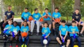 Över hundra barn med på Jaguars fotbollsskola