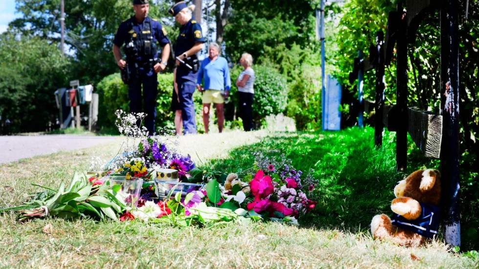 Två personer omkom när en familj på cykel blev påkörd i Färjestaden på Öland den 22 juli 2020. Arkivbild.