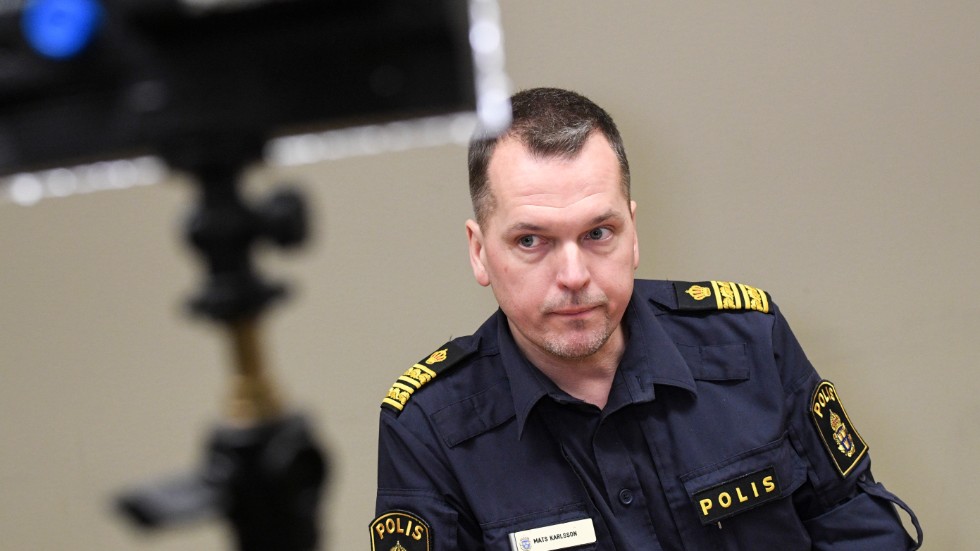 Mats Karlsson, underrättelsechef i polisregion Syd. Arkivbild.