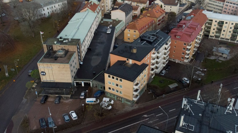 Här är kvarteret som Stångåstaden och Centrum Förvaltning vill bygga ut. Men först måste en ny detaljplan arbetas fram, så det lär ta några år innan spaden sätts i marken.