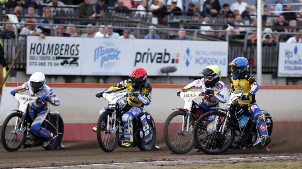 Dags för semifinal 1 av 2 där Dackarna tar emot Västervik Speedway på Skrotfrag Arena på tisdagskvällen.