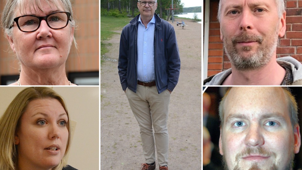 Vimmerbypolitikerna: Helen Nilsson (S), Marie Nicholson (M), Jacob Käll (C), Lars Johansson (V) och Jimmy Rödin (SD) om att Stefan Löfvens regering fällts i riksdagen. 