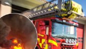 Hus totalförstört i brand utanför Abborrträsk – räddningstjänsten kämpade för att förhindra spridning