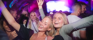 Vimmel från fredagens premiär på nattklubbarna i Luleå