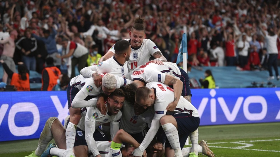 England spelar EM-final på söndag efter Harry Kanes avgörande.