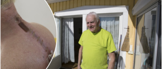 Hans, 79, föll från lastbilen – bröt nacken på två ställen: ”Jag måste ha haft änglavakt”
