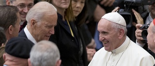 Ingen direktsändning när Biden och påven möts