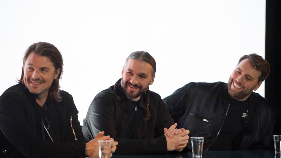 Swedish House Mafia, Axwell, Steve Angello och Sebastian Ingrosso, släpper nu albumet "Paradise again". Arkivbild.