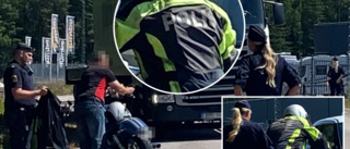 Här stoppas den falske polisen – Eskilstunabo körde rakt in i gisslandramat klädd i uniformsjacka