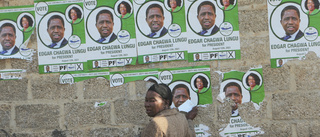 Zambias president hävdar valfusk