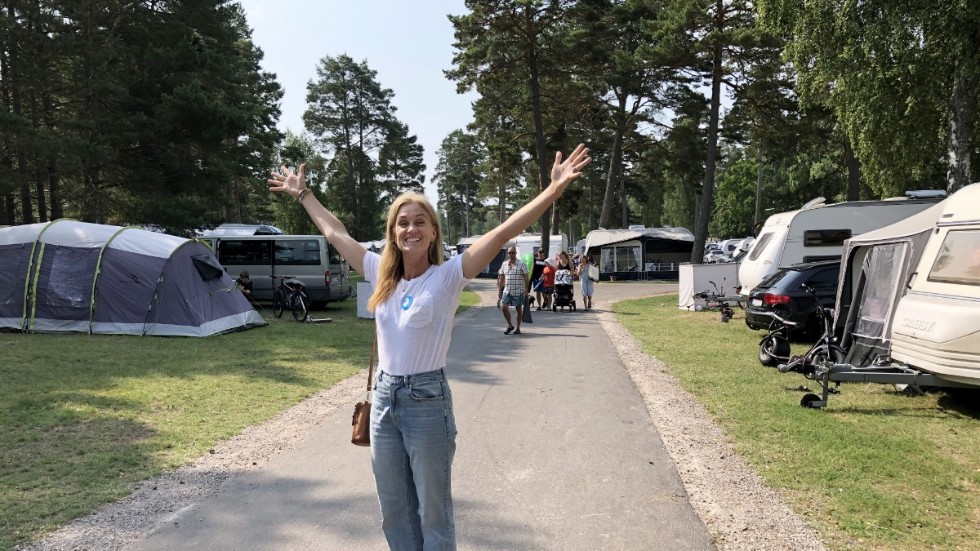 "Tidigare hade vi haft en stora del av Sveriges campare, nu har vi en stor del av Sveriges semesterfirare", konstaterar Anna Barkevall, vd för Böda Sand, norra Europas största camping.