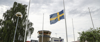 Linköpings fallskärmsklubb höll tyst minut för offren i flygolyckan