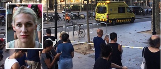 Lulebos Emma Engelmark i Barcelona: "Alla sprang i panik"
