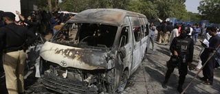 Fyra dödade av självmordsbombare i Pakistan