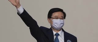 Pekings man vald till Hongkongs ledare