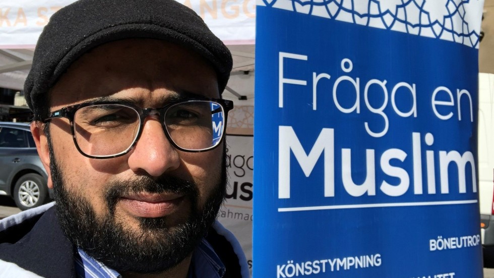 Kashif Virk vill möta Norrköpingsborna och deras frågor på Hötorget den 12 maj.