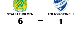 Defensiv genomklappning när IFK Nyköping U föll mot Stallarholmen
