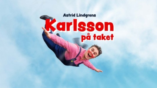 Karlsson på taket i Gamla Linköping