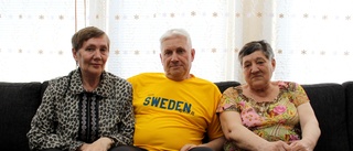 Efter videohälsningen: Familjen från Mariupol har återförenats – i Vimmerby