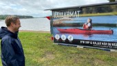 Succé för kayakomaten i Bredsand • Enköpingsborna paddlar gärna i sommar 