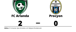 Procyon föll mot FC Arlanda på bortaplan
