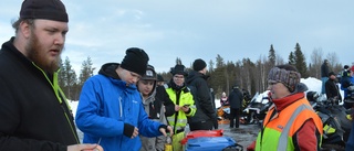 Islossning för motorbanan i Norsjö