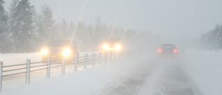 På vissa håll vräkte snön ner