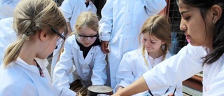 Vetenskapsläger lockar många barn