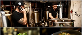 Bröderna driver Norrköpings enda bryggeripub: "Allt vi serverar passar med en bira"