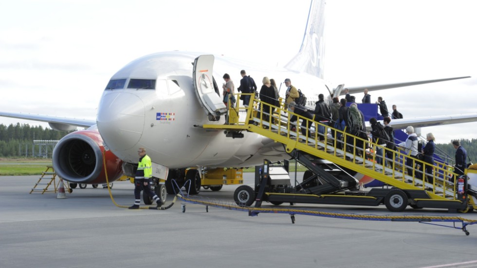 Populär. Skellefteå Airport är viktig för resandet till och från Skellefteå.