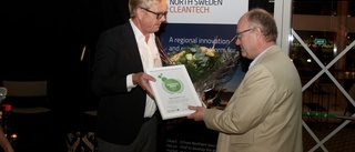 Han blev Årets Cleantechprofil i norra Sverige