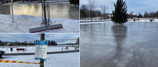Kommunen torgför isbana för allmänheten: "Måste vara rekordtidigt"