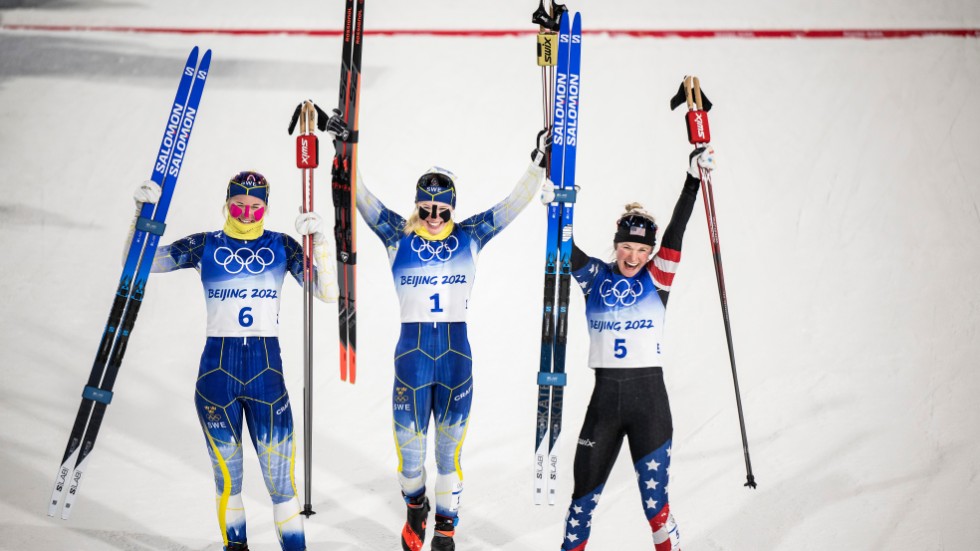 OS i sprint. Medaljerna till svenskarna Maja Dahlqvist (silver) och Jonna Sundling (guld) är välförtjänta. Men medaljernas skimmer fläckas av Kinadiktaturen.