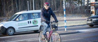 Cyklist kritisk mot Östra infarten-förslaget: "Gör man det riktigt dåligt så kommer de att cykla i trafiken"