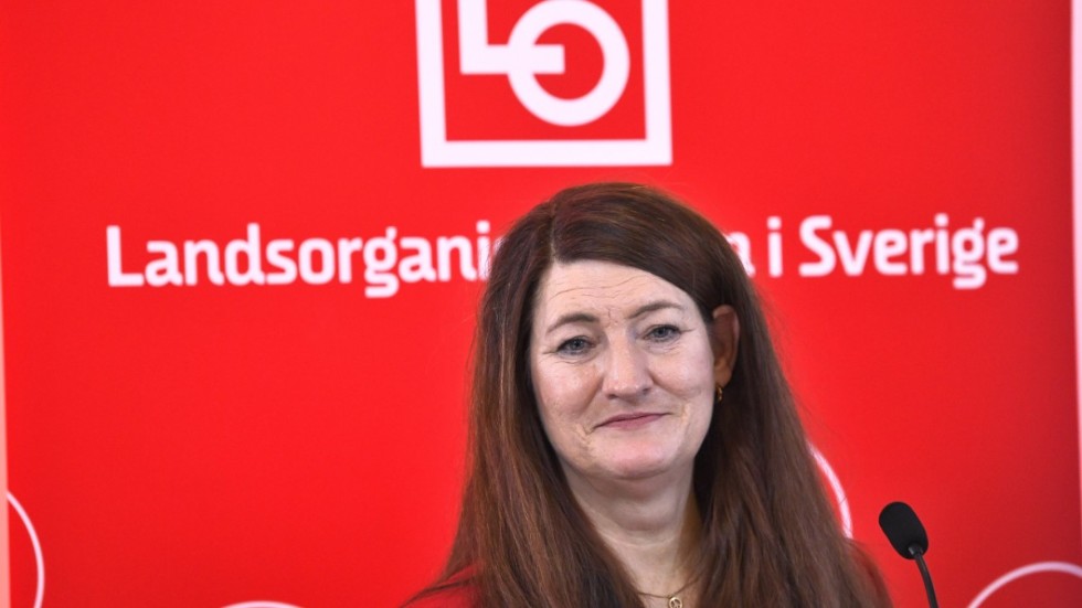 Susanna Gideonsson är ordförande i LO. Hon kritiseras av debattören. 