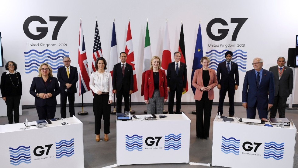 G7-länderna har i helgen samlats i Liverpool, England.