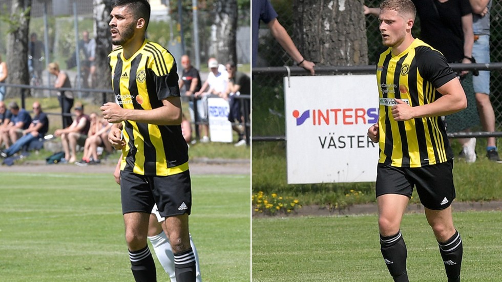 Amel Komina och Karl-Viktor Söderquist har gett besked om fotbollsframtiden.