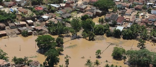 Svåra översvämningar i Brasilien
