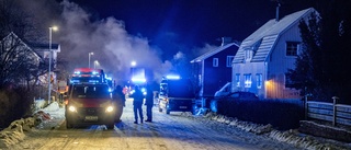 Fyra kroppar hittade i nedbrunnen villa i Sandviken
