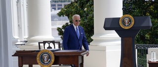 Joe Biden lämnar negativt covidtest