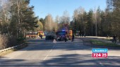 Trafikolycka i Hällby – personbil voltade