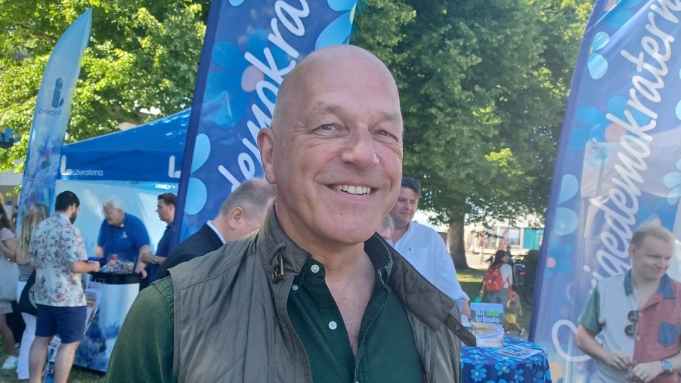 Christopher Jarnvall är förstanamn på SD: s valsedel i kommunvalet i Norrköping. 