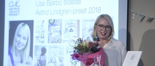 Lisa Bjärbo tilldelas Astrid Lindgren-priset 2018